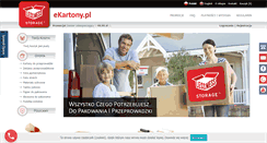 Desktop Screenshot of ekartony.pl